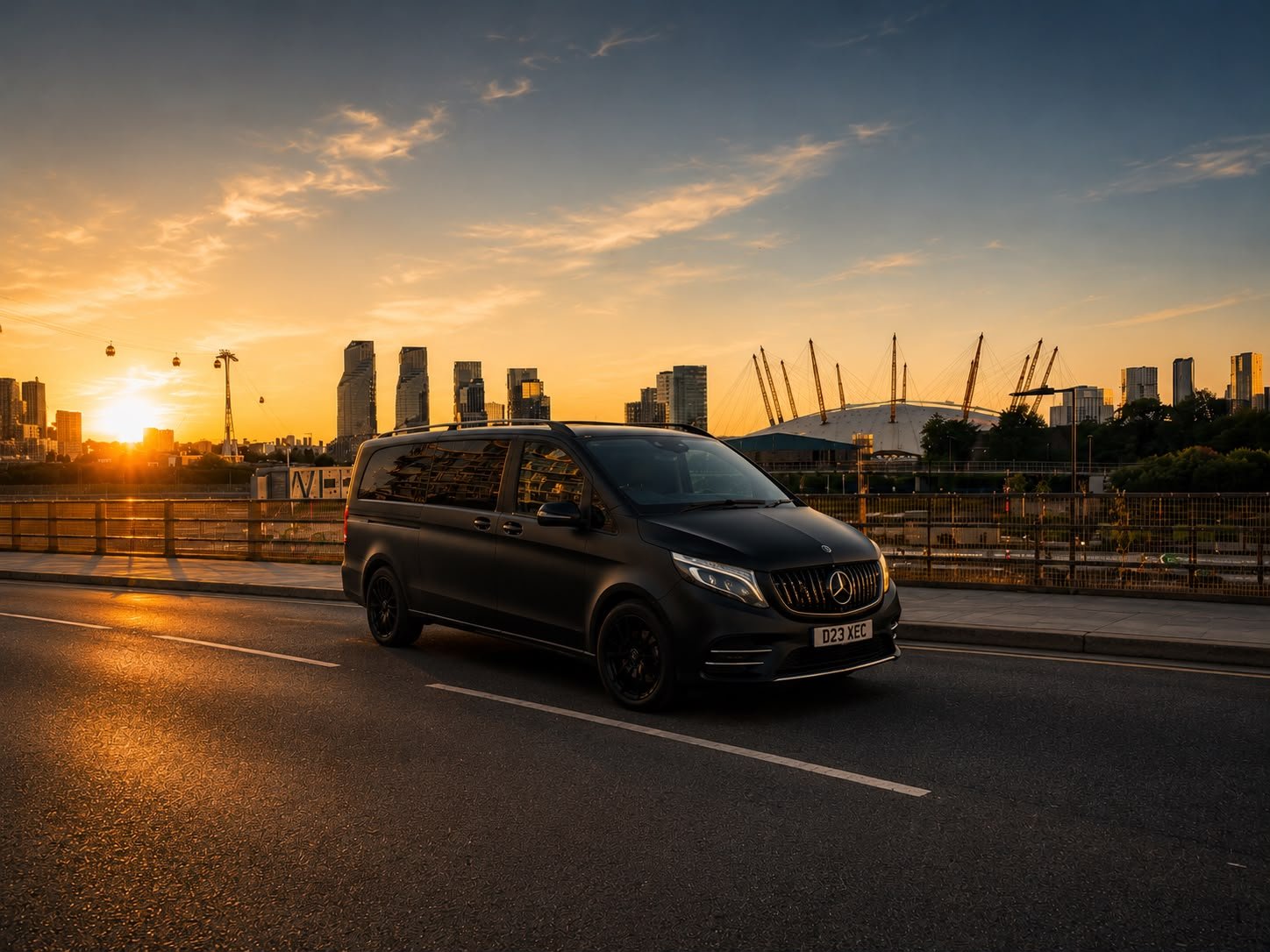 Airport transfers with luxury chauffeur service